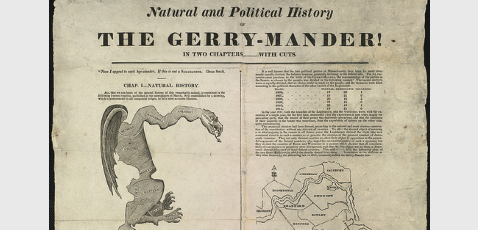 The Term Gerrymander Thus Entered The American Lexicon