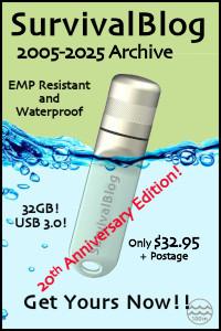 SurvivalBlog 2025 Archive
