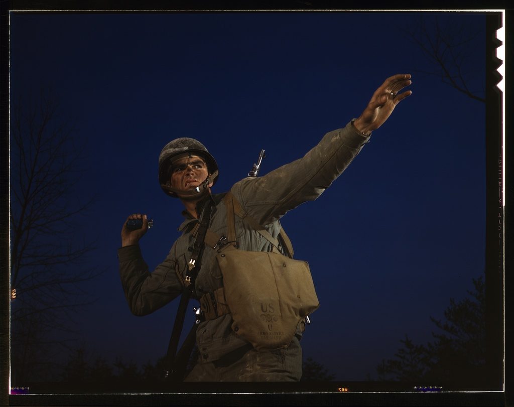 Hand Grenade and M1 Garand WWII Training