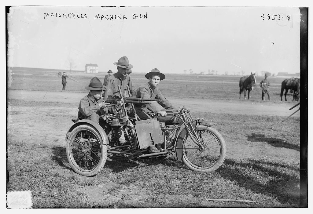 Motorcycle Machine Gun