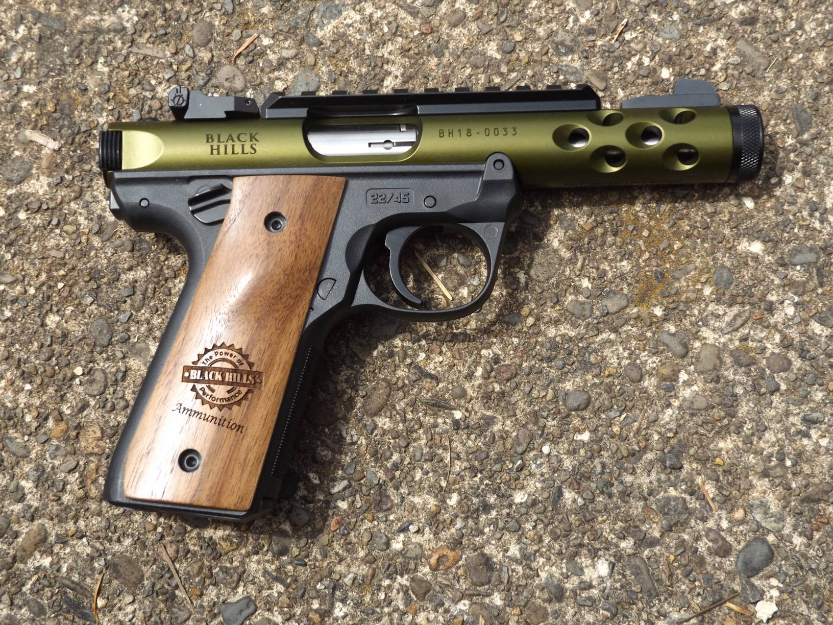 Ruger/Black Hills Ammunition, Mark IV 22/45 Lite Edition, by Pat Cascio - S...