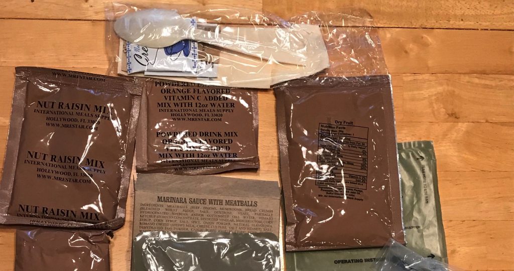 2008 MRE Contents