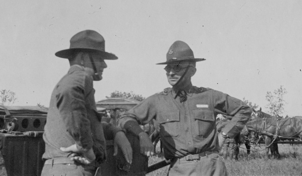 Harry Truman at Fort Riley 1926