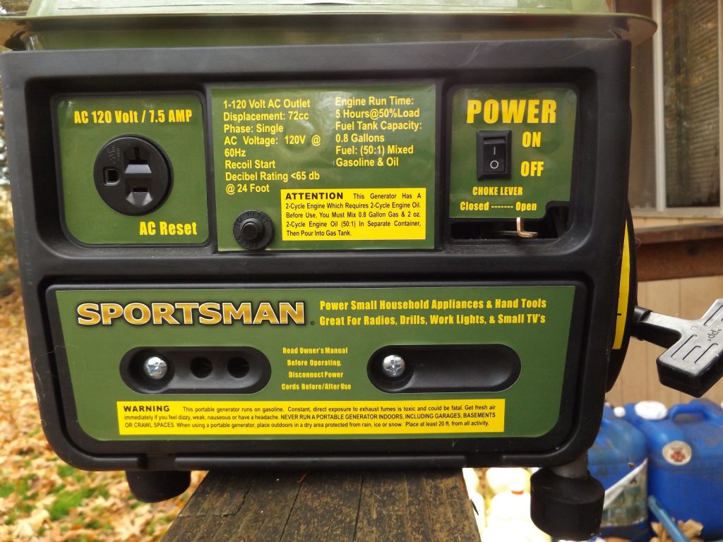 Sportsman 1000 Watt Generator