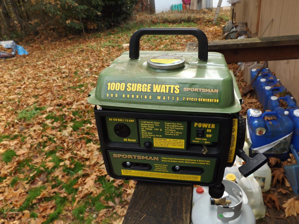 Review Sportsman 1,000Watt Portable Generator