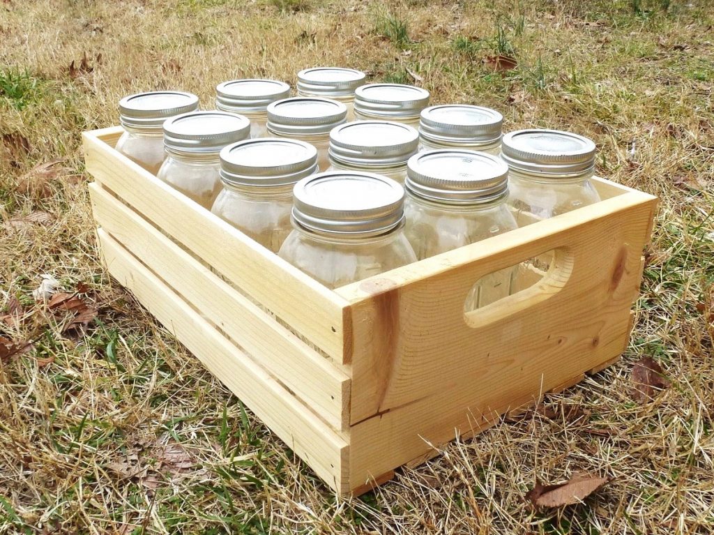 How to Make Wooden Mason Jar Crates Part 1, by St. Funogas