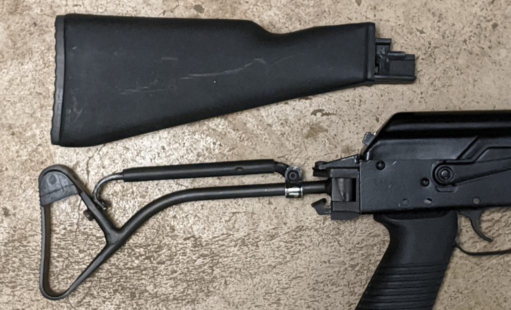 Kitting Out The Kalashnikov Part 2, by A.D.C.. Wire folding stocks offer