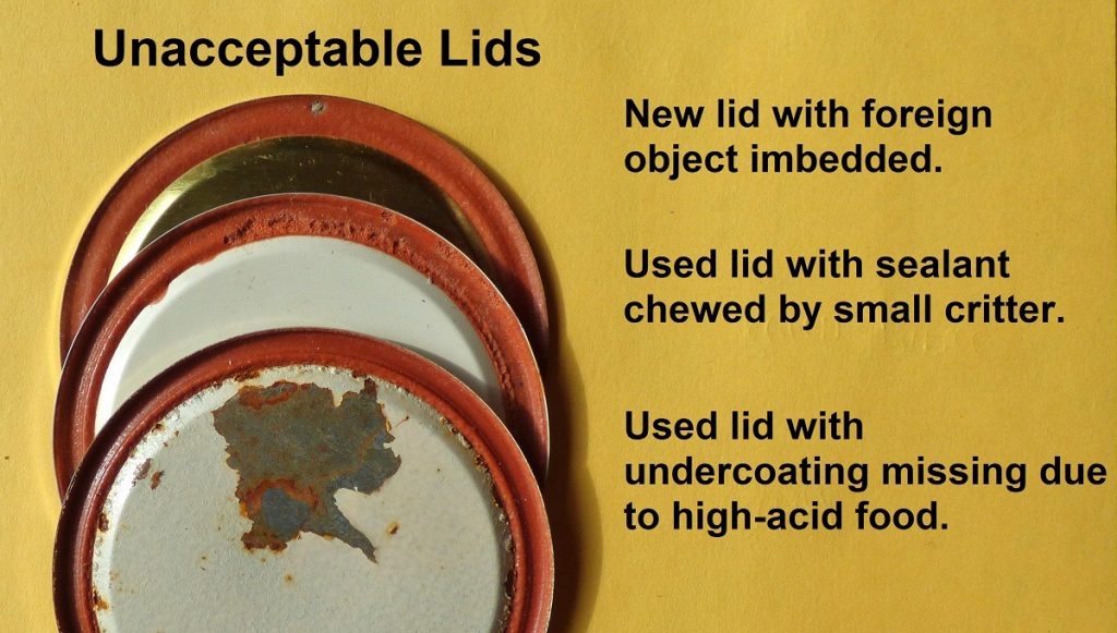 The Science Reusing Canning Jar Lids and Commercial Jars