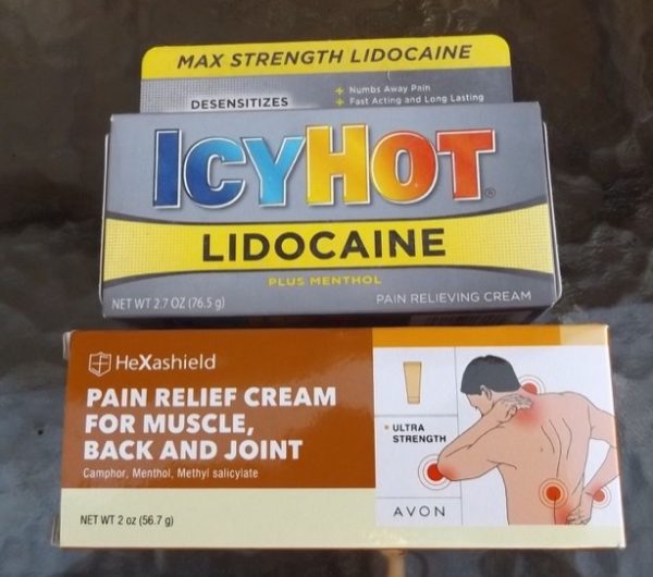 Over The Counter (OTC) pain relief meds. I used to use something called