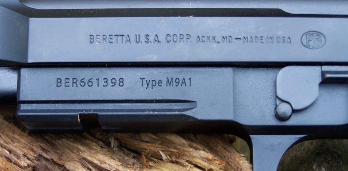 Beretta M9A1, by Pat Cascio