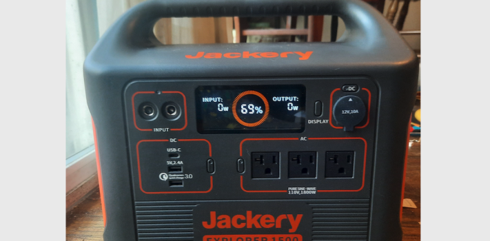 Jackery Explorer 1500 and Solar Panels, by Michael Z. Williamson and Jessica Schlenker