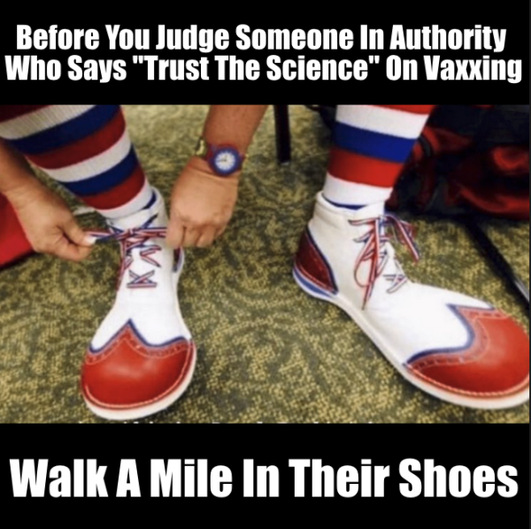 Meme Before You Judge Someone on Vaxxing Walk A Mile In Their Shoes
