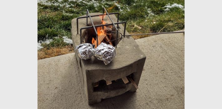 A DIY Masonry Outdoor Cook Stove, by K.R.