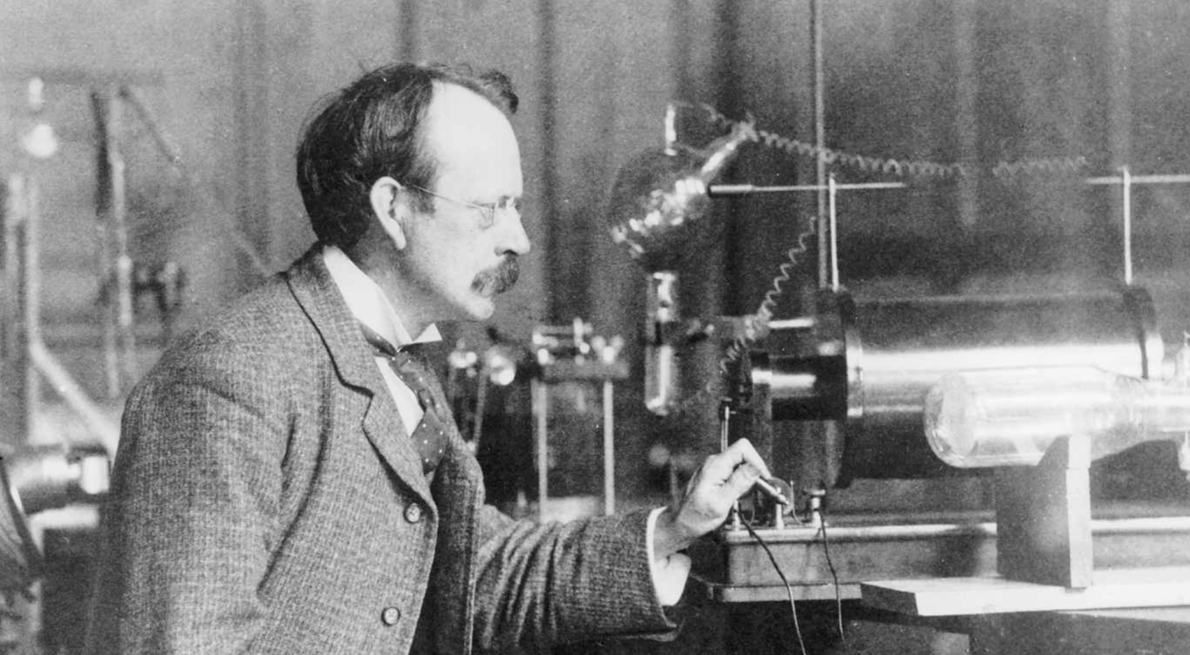 On April 30, 1897, English physicist J.J. Thomson discovered the electron