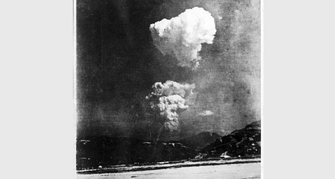 On August 6th, 1945: world's first war-time atom bomb over Hiroshima.