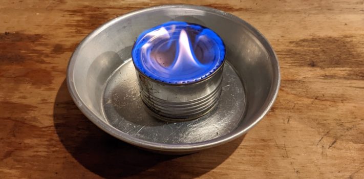 Hand Sanitizer-Fueled Stove, by Thomas Christianson