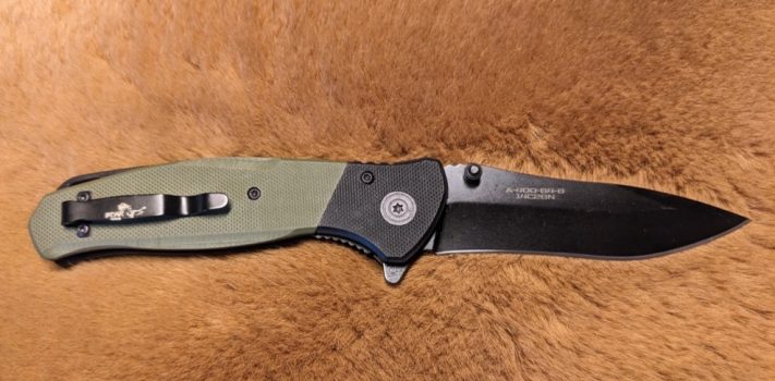 Bear Swipe IV Folding Knife, by Thomas Christianson