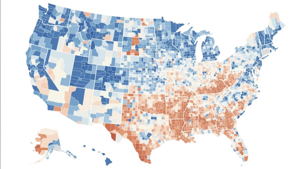 Map Graphic: Percentage of US Adults that don't get enough exercise.