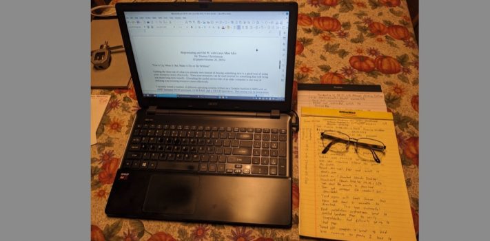 Rejuvenating and Old PC with Linux Mint Xfce – Part 1, by Thomas Christianson