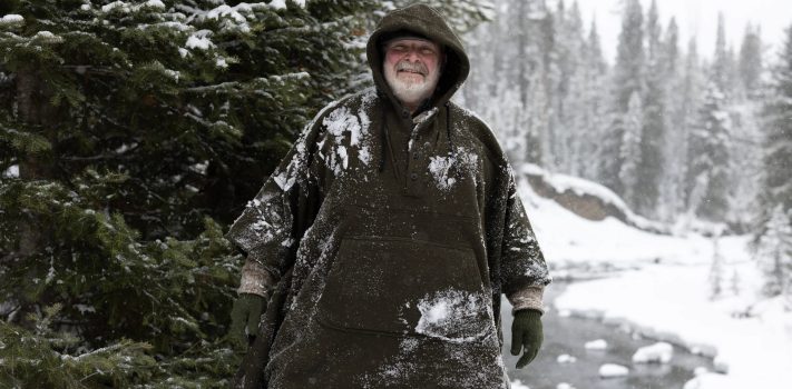 WeatherWool Selvedge Poncho, by Thomas Christianson