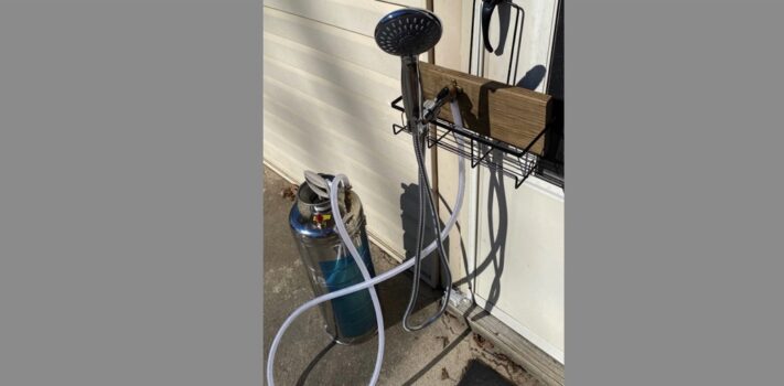 Constructing an Off-Grid Shower, by Ozark Redneck
